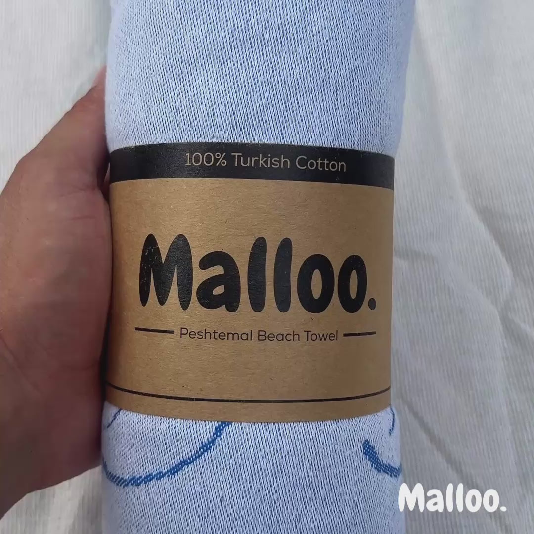 Tao Shell Turkish Beach Towel